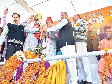 due to majority of Hindu's Akhilesh is CM : Togadia